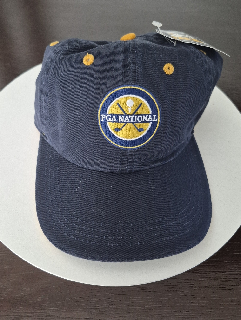 NWT PGA National Resort & Spa Golf Hat - Ahead Vintage Navy Blue